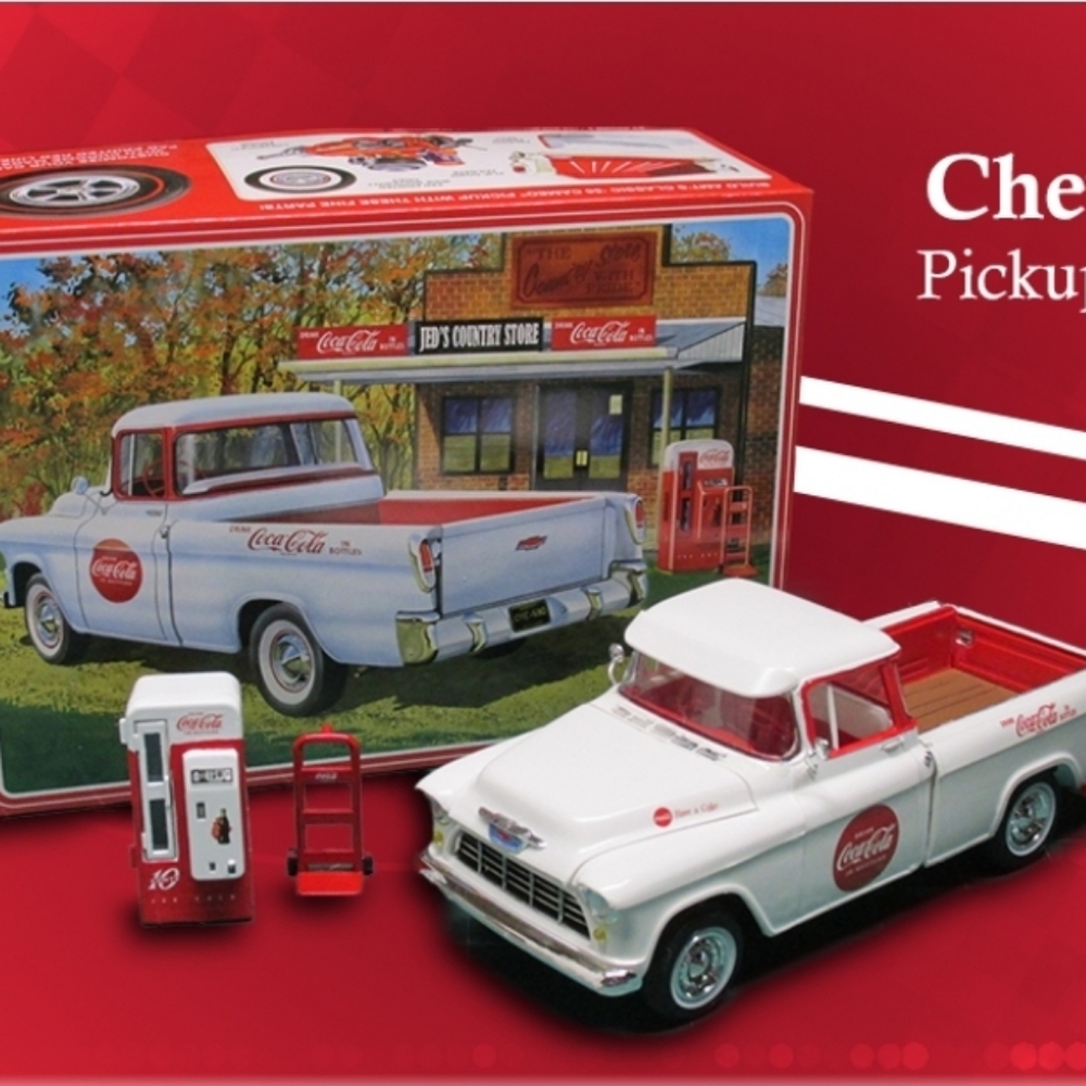 AMT - 1955 Chevy Cameo Pickup (Coca-Cola) (AMT1094/12)